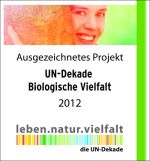 Ausgezeichnetes Projekt UN-Dekade Biologische Vielfalt 2012